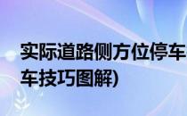 实际道路侧方位停车技巧(实际道路侧方位停车技巧图解)