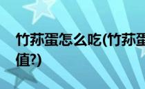 竹荪蛋怎么吃(竹荪蛋怎么吃、有什么营养价值?)