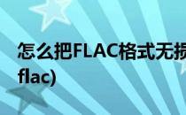 怎么把FLAC格式无损转换为APE格式(ape转flac)