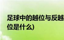 足球中的越位与反越位(足球中的越位与反越位是什么)