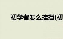 初学者怎么挂挡(初学者怎么挂挡视频)