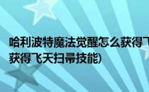 哈利波特魔法觉醒怎么获得飞天扫帚(哈利波特魔法觉醒怎么获得飞天扫帚技能)