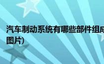 汽车制动系统有哪些部件组成(汽车制动系统有哪些部件组成图片)