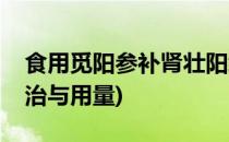 食用觅阳参补肾壮阳经验分享(觅阳参功效主治与用量)