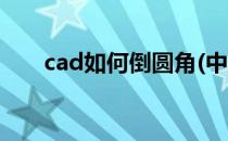 cad如何倒圆角(中望cad如何倒圆角)