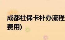 成都社保卡补办流程(成都社保卡补办流程及费用)