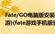 Fate/GO电脑版安装攻略(电脑玩Fate/GO手游)(fate游戏手机版安装)