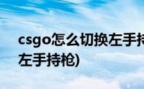 csgo怎么切换左手持枪(csgo怎么随时切换左手持枪)