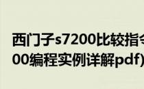 西门子s7200比较指令编写及应用(西门子s7200编程实例详解pdf)