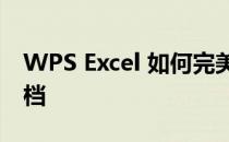 WPS Excel 如何完美修复已经损坏的表格文档