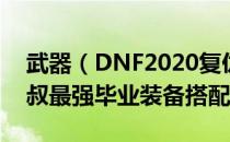 武器（DNF2020复仇者装备选什么 2020四叔最强毕业装备搭配）