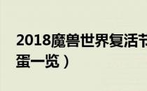 2018魔兽世界复活节彩蛋有哪些（复活节彩蛋一览）