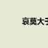 哀莫大于心死解释 哀莫大于心死