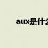 aux是什么意思 aux接口是什么意思