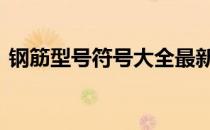 钢筋型号符号大全最新 钢筋型号符号怎么打