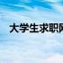 大学生求职网应届生 大学生求职网有哪些