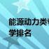 能源动力类专业大学排名 能源动力类专业大学排名