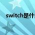 switch是什么操作系统（switch是什么）