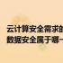 云计算安全需求的能力层不包括哪些 在云计算的安全需求中数据安全属于哪一层