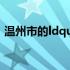 温州市的ldquo1161rdquo指的是什么内容