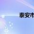 泰安市人力资源和社会保障局