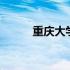 重庆大学校长级别 大学校长级别