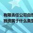 有限责任公司自然人独资属于什么企业 有限责任公司自然人独资属于什么类型