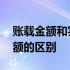 账载金额和实际发生额 账载金额和实际发生额的区别