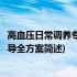 高血压日常调养专家指导全方案(关于高血压日常调养专家指导全方案简述)