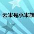 云米是小米旗下公司吗 云米是小米旗下的吗