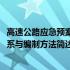 高速公路应急预案体系与编制方法(关于高速公路应急预案体系与编制方法简述)