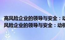 高风险企业的领导与安全：动机过程的双层作用机制(关于高风险企业的领导与安全：动机过程的双层作用机制简述)