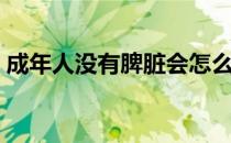 成年人没有脾脏会怎么样（没有脾脏的后果）