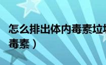 怎么排出体内毒素垃圾湿气呢（怎么排出体内毒素）