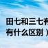 田七和三七有什么区别图片欣赏（三七跟田七有什么区别）