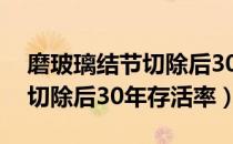 磨玻璃结节切除后30年存活率（磨玻璃结节切除后30年存活率）