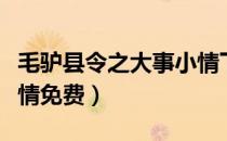 毛驴县令之大事小情下载（毛驴县令之大事小情免费）