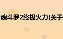 魂斗罗2终极火力(关于魂斗罗2终极火力简述)