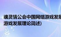 魂灵情公会中国网络游戏发展理论(关于魂灵情公会中国网络游戏发展理论简述)