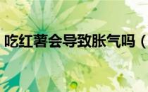 吃红薯会导致胀气吗（吃红薯会导致胀气吗）