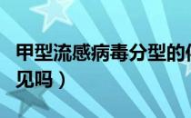 甲型流感病毒分型的依据是（甲型流感病毒常见吗）