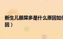 新生儿眼屎多是什么原因如何解决（新生儿眼屎多是什么原因）