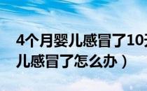 4个月婴儿感冒了10天鼻塞怎么办（4个月婴儿感冒了怎么办）