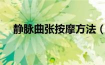 静脉曲张按摩方法（静脉曲张按摩方法）