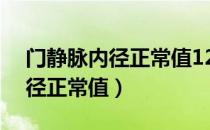 门静脉内径正常值12mm正常吗（门静脉内径正常值）