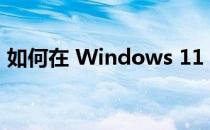 如何在 Windows 11 上格式化 USB 驱动器