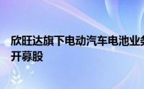 欣旺达旗下电动汽车电池业务考虑在上海科创板进行首次公开募股