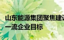 山东能源集团聚焦建设清洁能源供应商和世界一流企业目标