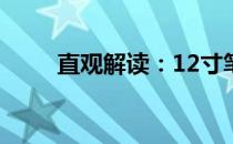 直观解读：12寸笔记本尺寸参照图