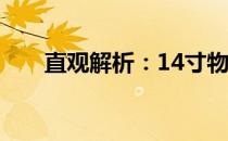 直观解析：14寸物品大小与实物比较